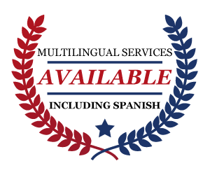 Multilingual services available including Spanish